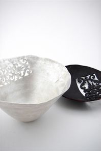 pierced silver bowls