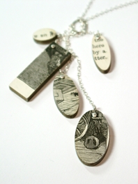 'Holding On' (letter) Necklace