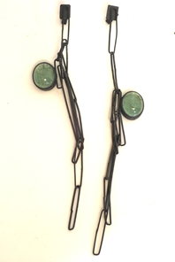 Fibrous Chain Earrings