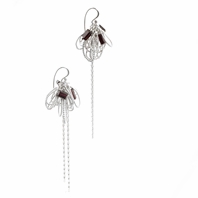 Garnet Fairytail Earrings