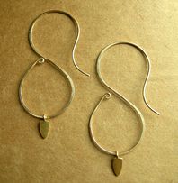 Rolled Gold Earrings