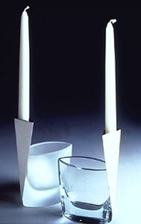 Candlevase Glass vase
