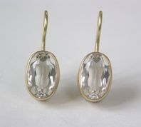 Quartz earrings