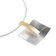Gold Strip Necklace
