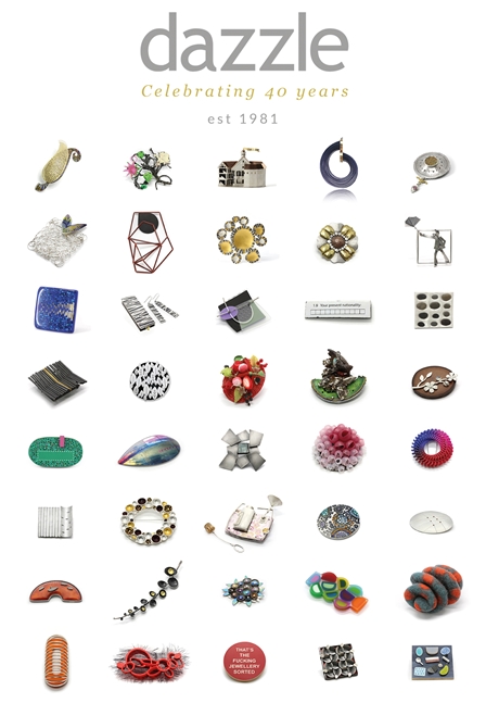 40 brooches
