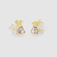 Hyphae Diamond Earrings