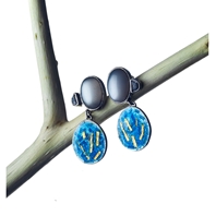 Petri moonstone earrings
