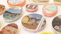 Seaside Snaps - Collection of brooches capturing moments of British seaside.