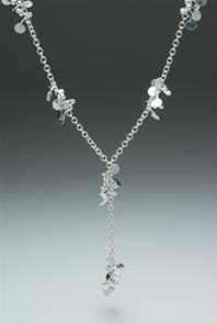 Fiona DeMarco Blossom Daisy-chain lariat style necklace
