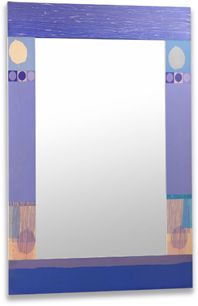 Handmade wooden Mirror.