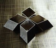 Set of four silver napkin rings.