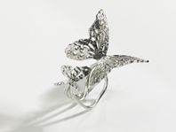 'Butterfly Effect' Silver Ring