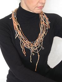 Orange Freestyle neckpiece