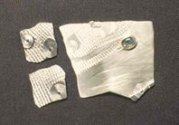 Brooch and ear studs