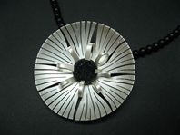 Black Crystal Pendant