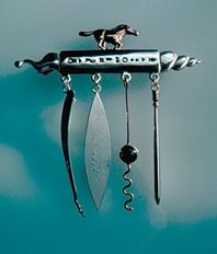 "Golden Horse" brooch 1998