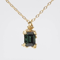 Tourmaline Encrusted Pendant