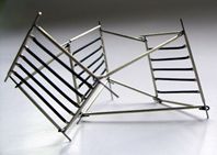 Silver Square Brooch