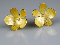 Concave Flower earrings