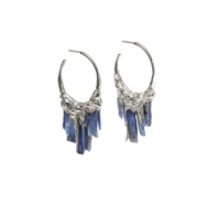 Kyanite Hoops