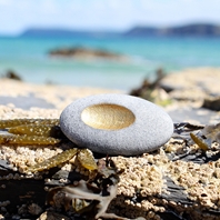 Hepworth Pebble Brooch