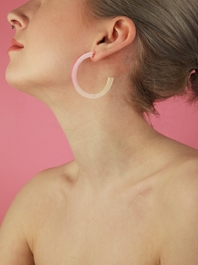 Ombre Hoop Earrings