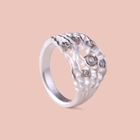Strata Diamond Ring
