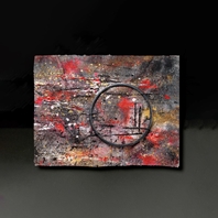 Destruction Postcard Brooch