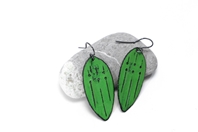 Green Earrings