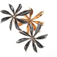 Flower brooches