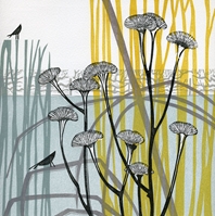 Inula magnifica in autumn borde