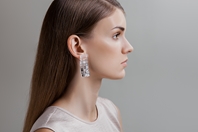 Earrings | Title: Vanishing In The Sunlight