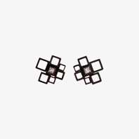 Mini Pixel Earrings