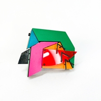 Kaleido Brooch