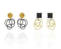 Chaos rising cocktail earrings