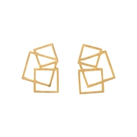 square disarray earrings