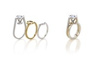 ONE rings, Engagament, Wedding, and Eternity