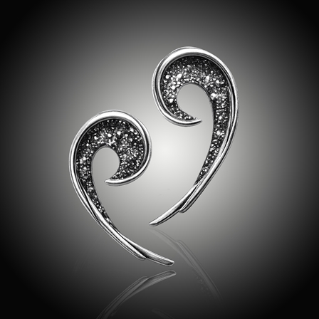 Wave arrings